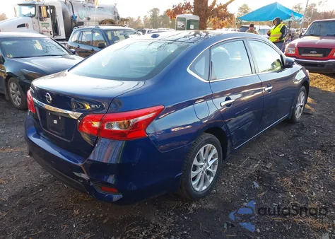 2019 Nissan Sentra Sv z USA, uszkodzony, nr VIN 3N1AB7AP3KY206203